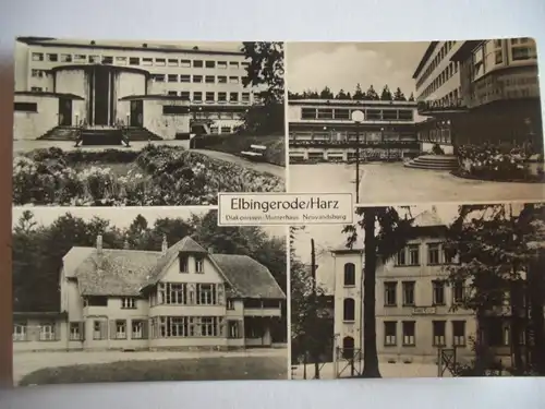 Alte AK Elbingerode Diakonissen-Mutterhaus Neuvandsburg [A407]