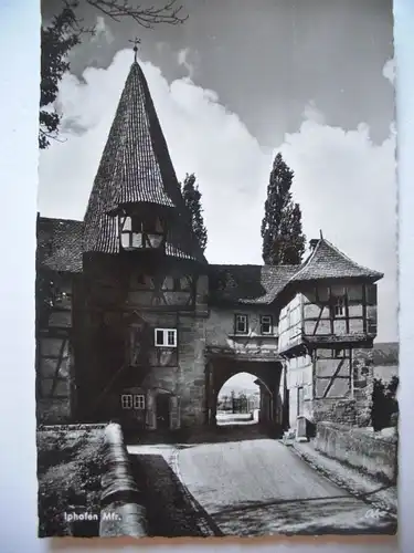Alte AK Iphofen Zehntkeller Mainfranken [A76]