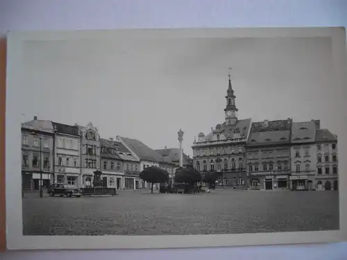 Alte AK Ceska Lipa nam Dra E. Benese [A1352]