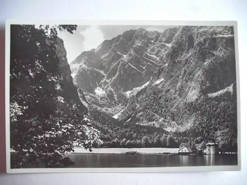 Alte AK Berchtesgaden Königsee St. Bartholomä [R12]