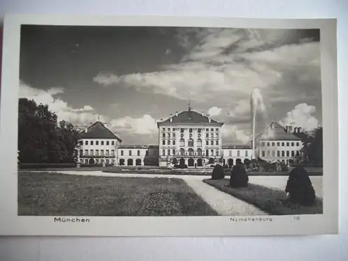 Alte AK München Nymphenburg [R33]