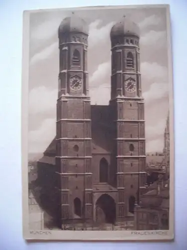 Alte AK München Frauenkirche [R61]