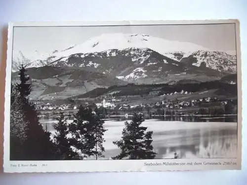 Alte AK Seeboden Millstättersee Gmeineck [R408]