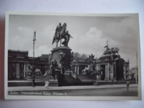 Alte AK Berlin Nationaldenkmal Kaiser Wilhelm I. [R100]
