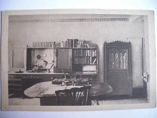 Alte AK Weimar Goethehaus Arbeitszimmer [B233]