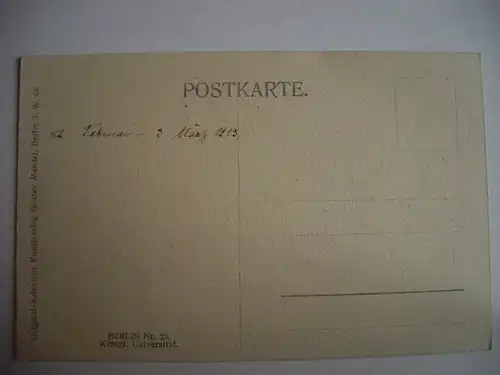 Alte AK Berlin Königliche Universität 1913 [B269]