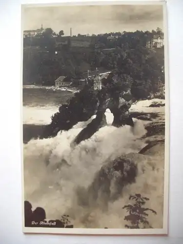 Alte AK Der Rheinfall [B9]