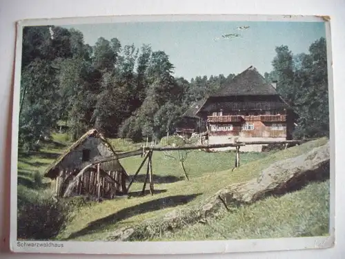 Alte AK Schwarzwald Schwarzwaldhaus [B24]