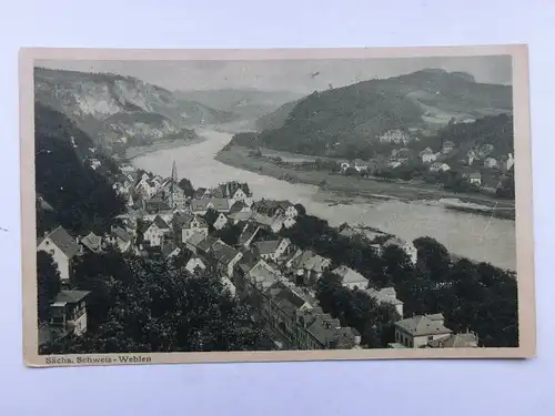 Alte AK Wehlen Sächsische Schweiz [aO1116]