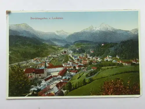 Alte AK Berchtesgaden vom Lockstein [aO1136]