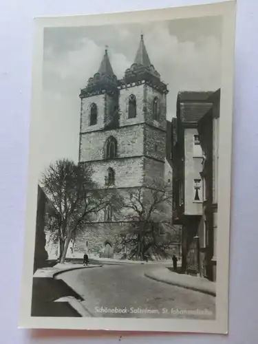 Alte AK Schönebeck Salzelmen Johanneskirche [aO21]