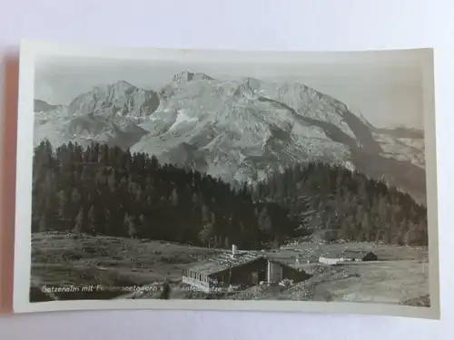 Alte AK Berchtesgaden Gotzenalm Funtenseetauern [aO99]