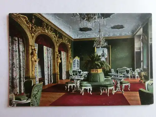 Alte AK Wiesbaden Neues Kurhaus Konversationssaal [aO124]