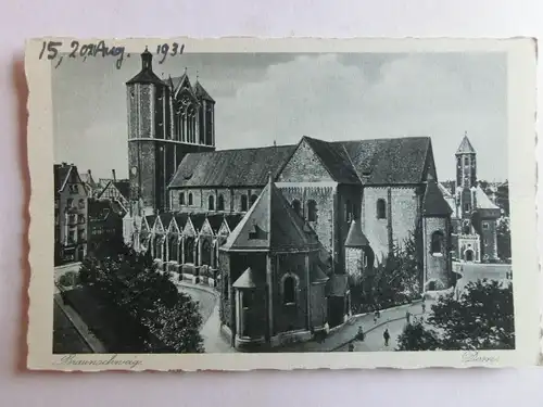 Alte AK Braunschweig Dom [aO133]