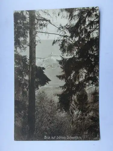 Alte AK Schwarzburg Schloß [aO216]