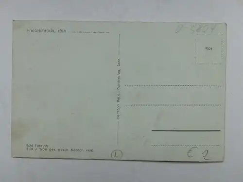 Alte AK Friedrichsroda Mehrbildkarte [aO226]