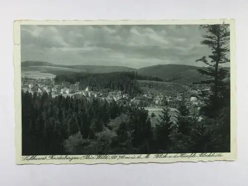 Alte AK Finsterbergen Thüringer Wald [aO228]