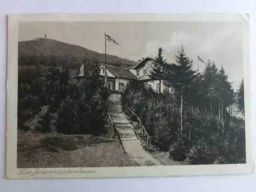 Alte AK Oybin Johannissteinbaude [aT633]