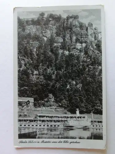 Alte AK Sächsische Schweiz Bastei [aT640]