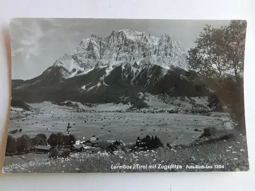 Alte AK Lermoos im Tirol Zugspitze [aT656]