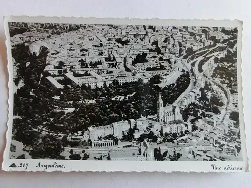 Alte AK Angouleme Vue aerienne [aT715]