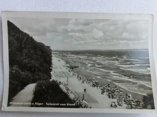 Alte AK Ostseebad Sellin Rügen [aT745]