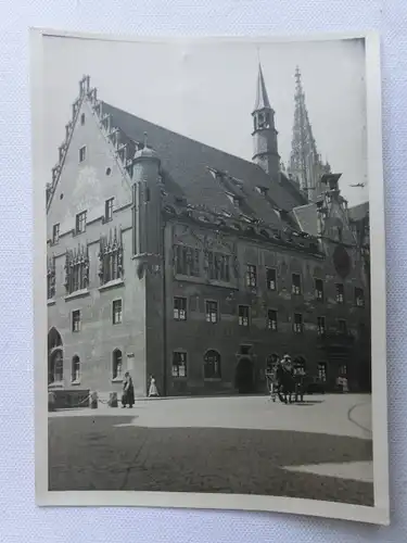 Originalfoto Foto Marburg 13 x 18 cm Ulm Rathaus  [aT753]