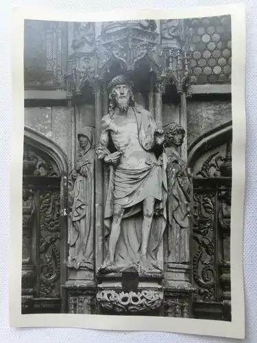 Originalfoto Foto Marburg 13 x 18 cm Ulm Ulmer Münster Schmerzensmann [aT757]