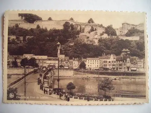 Alte AK Namur Citadelle et Pont de Jambes [A1277]