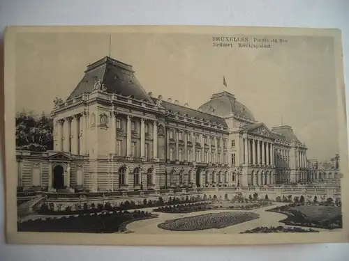 Alte AK Brüssel Bruxelles Palais de Roi [A1279]