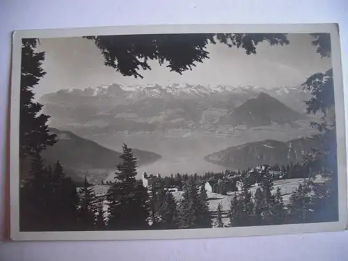 Alte AK Rigi Kaltbad Vierwaldstättersee Alpen [B315]