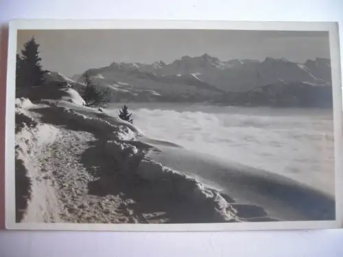 Alte AK Blick vom Rigi gegen Urirotstockgruppe [B320]