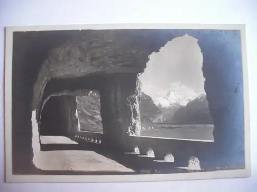 Alte AK Axenstraße mit Bristenstock [B325]