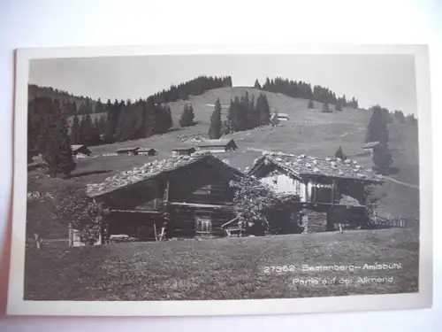 Alte AK Beatenberg Amisbühl Partie Allmend [B339]