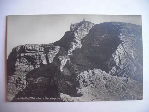 Alte AK Säntis Gyrenspitze [B340]