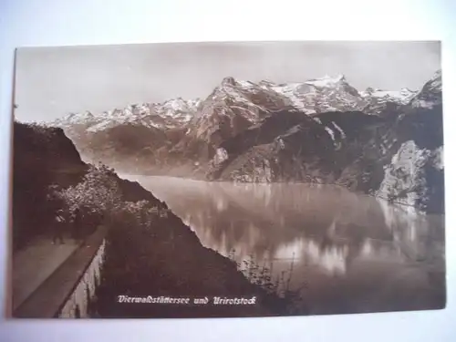 Alte AK Vierwaldstättersee und Urirotstock [B358]