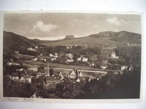 Alte AK Pötzscha Wehlen Sächsische Schweiz [B419]