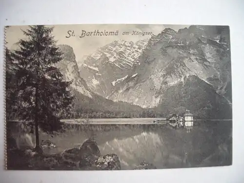 Alte AK St. Bartholomä am Königsee [B423]