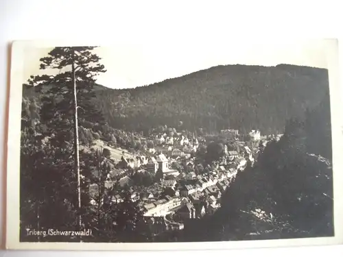 Alte AK Triberg Schwarzwald [B35]