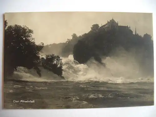 Alte AK Der Rheinfall [B41]