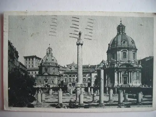 Alte AK Rom Roma Foro Traiano [aB118]
