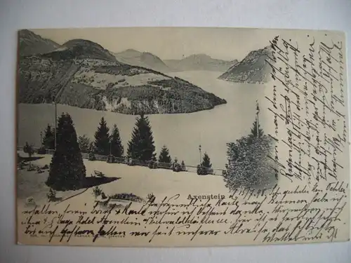 Alte AK Axenstein um 1905 [aB195]