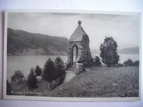 Alte AK Morgarten Schlachtdenkmal Kriegerdenkmal [aB210]