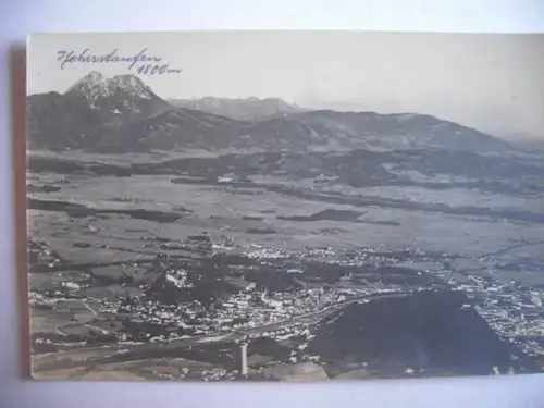 Alte AK Fotokarte Hochstaufen Reichenhall ??? [aB218]