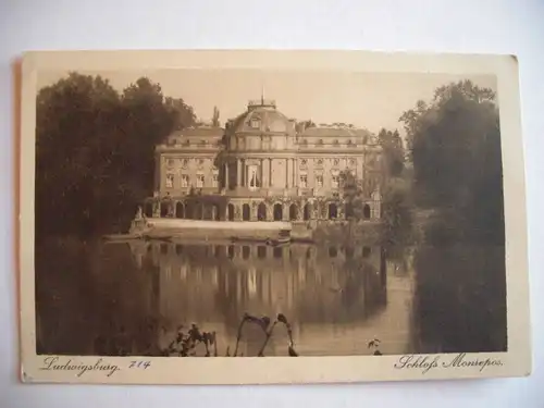 Alte AK Ludwigsburg Schloß Monrepos [R173]