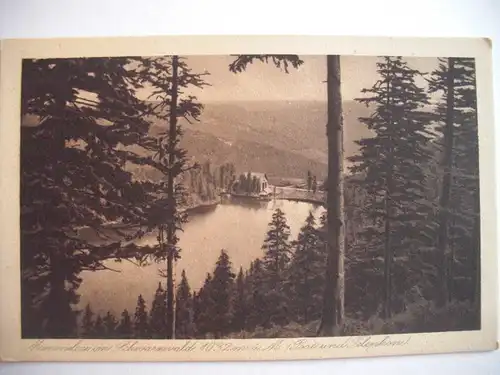Alte AK Mummelsee Schwarzwald [R177]
