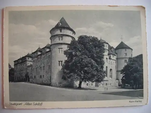 Alte AK Stuttgart Altes Schloß [R195]