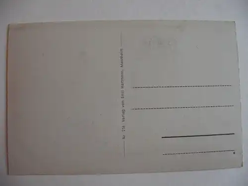 Alte AK Mannheim Friedrichsplatz mit Wasserturm [R212]