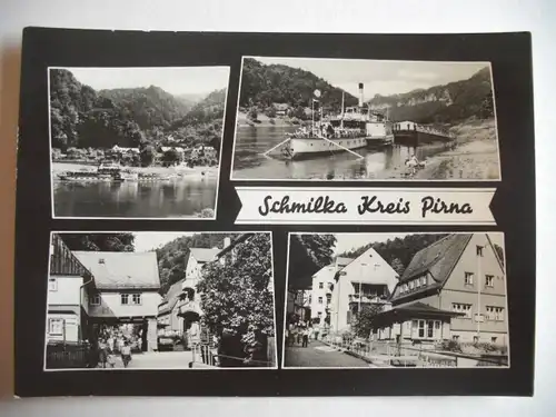 Alte AK Schmilka Kreis Pirna [R292]