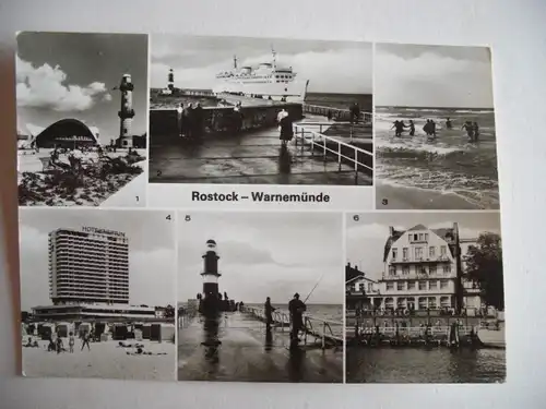Alte AK Rostock Warnemünde [R334]